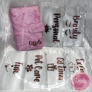 Personalized Cash Binder / Budget Book